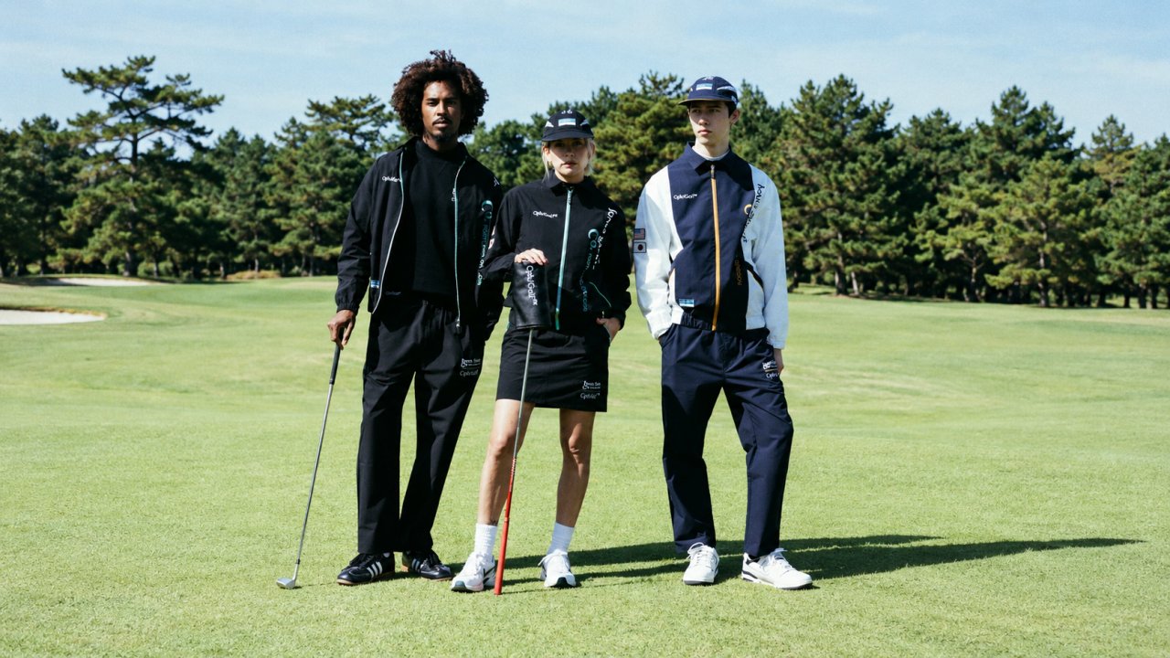 CPH/GOLF, THE JAPANESE GOLF LABEL THAT WRITES 'NOT A GOLF GENTLEMAN' ACROSS THE BACK